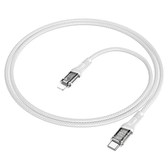 Cable Type-C to Lightning U111 Transparent Discovery Edition PD - Image 3
