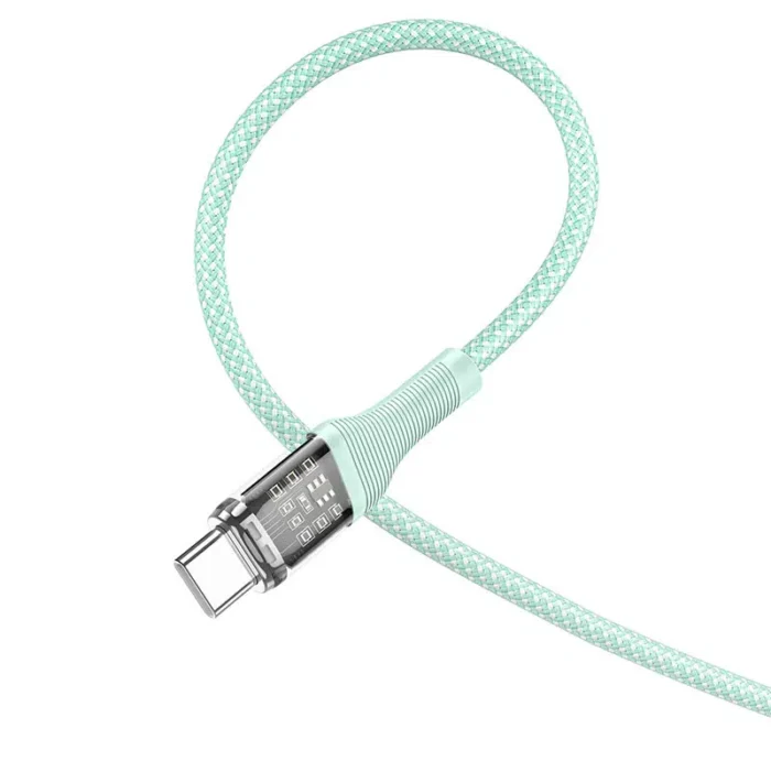 Cable Type-C to Type-C U111 Transparent Discovery Edition 60W - Image 2
