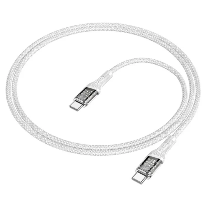 Cable Type-C to Type-C U111 Transparent Discovery Edition 60W - Image 4