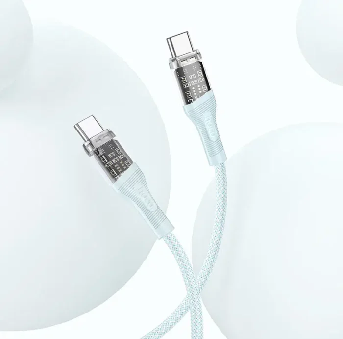 Cable Type-C to Type-C U111 Transparent Discovery Edition 60W - Image 6