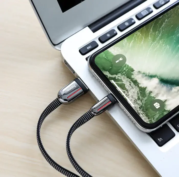 Cable USB to Lightning U74 Grand charging data sync - Image 5