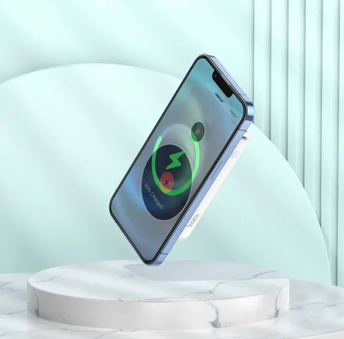 Power bank 10000mAh J92 Path wireless charging + built-in cables - Image 5