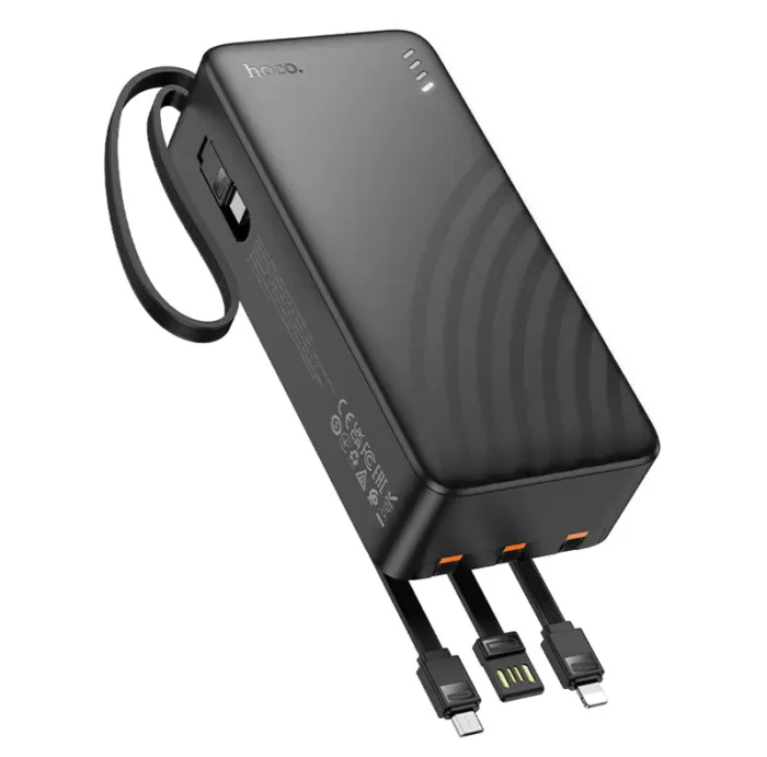 Power bank 30000mAh J146B Night tide 4 cables - Image 3